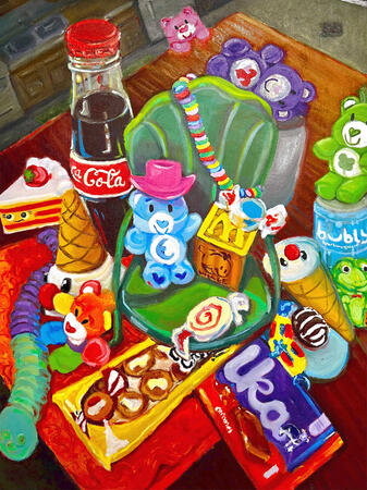 Product Enlarged to Show Detail